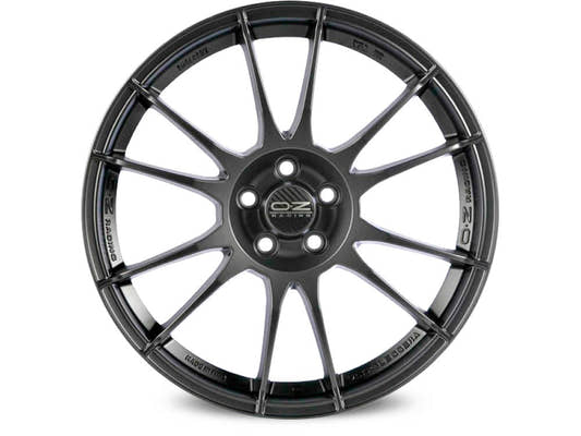 OZ Ultraleggera matt graphite Alufelge 7x15 Zoll ET37 LK 4x100 ML68 – Bild 2