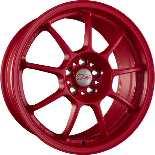 OZ Alleggerita HLT Matt Red Alufelge 7x17 Zoll ET30 LK 4x100 ML68 – Bild 2