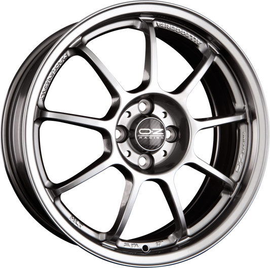 OZ Alleggerita HLT Titanium Tech Alufelge 11x18 Zoll ET63 LK 5x130 ML71.6 – Bild 2