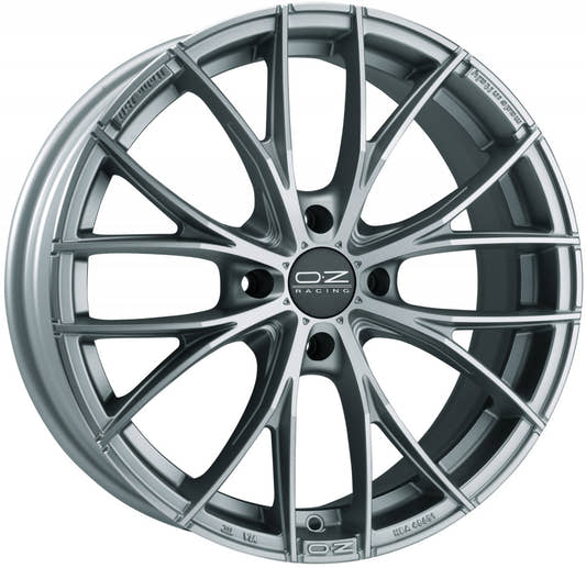 OZ Italia 150 matt race silver polished Alufelge 8x17 Zoll ET29 LK 5x120 ML79 – Bild 2