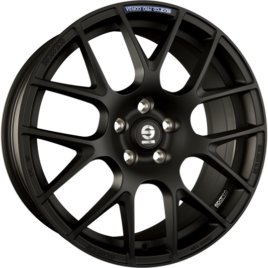 Sparco Pro Corsa Matt Dark Titanium Alufelge 7.5x17 Zoll ET20 LK 4x108 ML65.1 – Bild 2