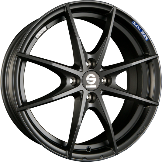 Sparco Trofeo 4 Matt Black Alufelge 6x15 Zoll ET42 LK 4x108 ML63.4 – Bild 2