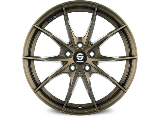 Sparco Trofeo 5 gloss bronze Alufelge 7.5x17 Zoll ET48 LK 5x100 ML63.3 – Bild 2