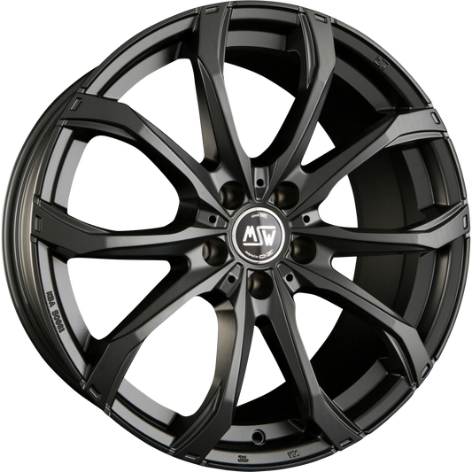 MSW 48 Matt Black Alufelge 7.5x17 Zoll ET29 LK 5x120 ML72.6 – Bild 2