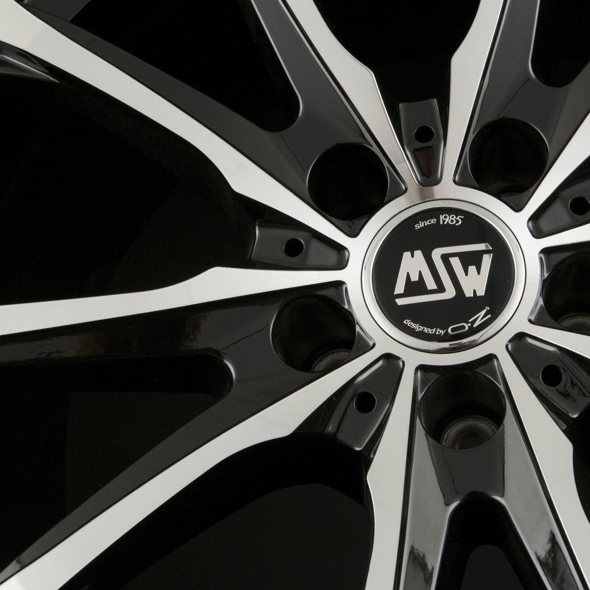 MSW 48 Gloss Black Full Polished Alufelge 7.5x17 Zoll ET40 LK 5x127 ML71.6 – Bild 5