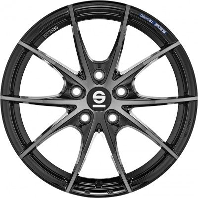 Sparco Trofeo 5 fume black full polished Alufelge 7.5x17 Zoll ET29 LK 5x120 ML72.56 – Bild 2