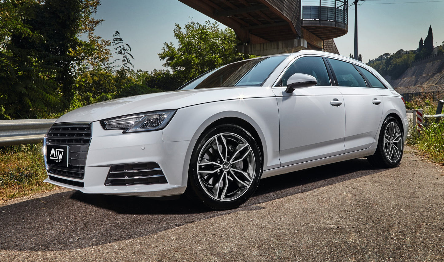 MSW 71 gloss dark grey full polished Alufelge 8x19 Zoll ET34 LK 5x110 ML65.1 – Bild 3