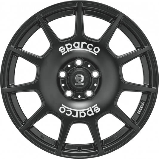 Sparco Terra matt black Alufelge 8x18 Zoll ET45 LK 5x100 ML63.3 – Bild 2