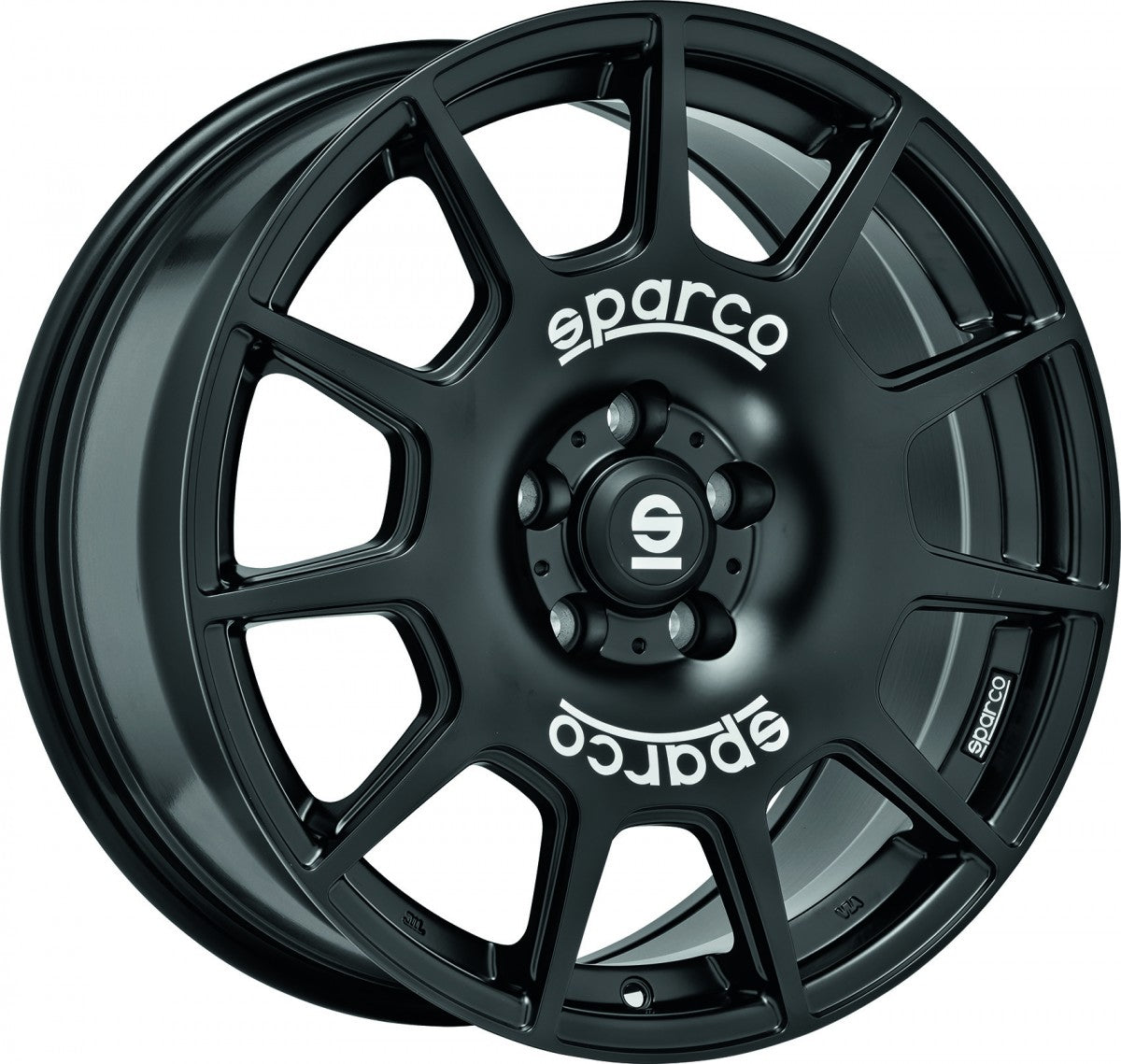 Sparco Terra matt black Alufelge 8x18 Zoll ET45 LK 5x112 ML73.1