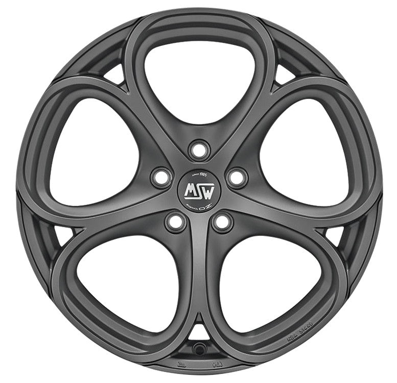 MSW 82 matt gun metal Alufelge 8x19 Zoll ET33 LK 5x110 ML65.06 – Bild 2