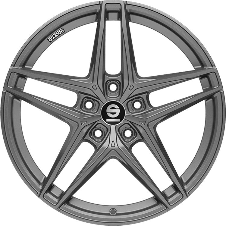 Sparco Record matt graphite Alufelge 8.5x19 Zoll ET30 LK 5x112 ML73.1 – Bild 2