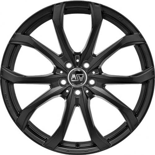 MSW 48 matt black Alufelge 7.5x17 Zoll ET50 LK 5x120 ML65.06 – Bild 2
