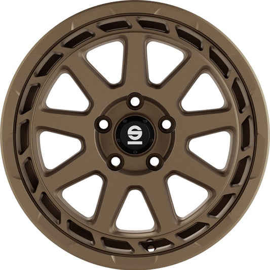 Sparco Gravel rally bronze Alufelge 8x18 Zoll ET48 LK 5x112 ML73.1 – Bild 2