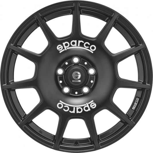 Sparco Terra matt black Alufelge 8x18 Zoll ET45 LK 5x120 ML65.06 – Bild 2
