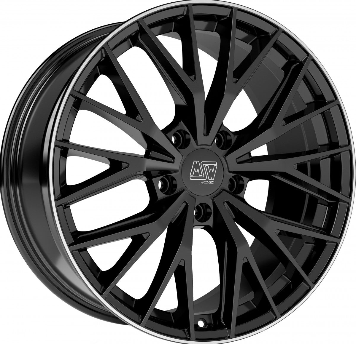 MSW 44 gloss black diamond lip Alufelge 9x20 Zoll ET20 LK 5x112 ML73.1