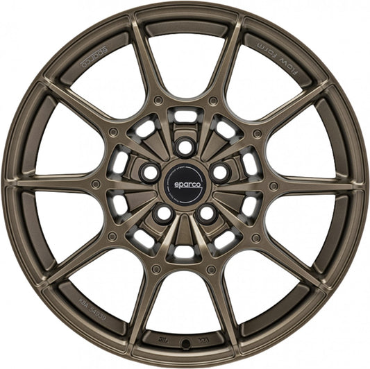 Sparco FF2 rally bronze Alufelge 8x18 Zoll ET45 LK 5x114.3 ML73.1 – Bild 2
