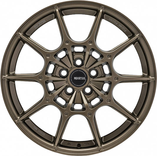 Sparco FF2 rally bronze Alufelge 8.5x18 Zoll ET30 LK 5x114.3 ML73.1 – Bild 2