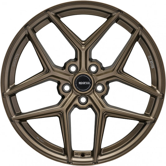 Sparco FF3 rally bronze Alufelge 8x18 Zoll ET45 LK 5x114.3 ML73.1 – Bild 2