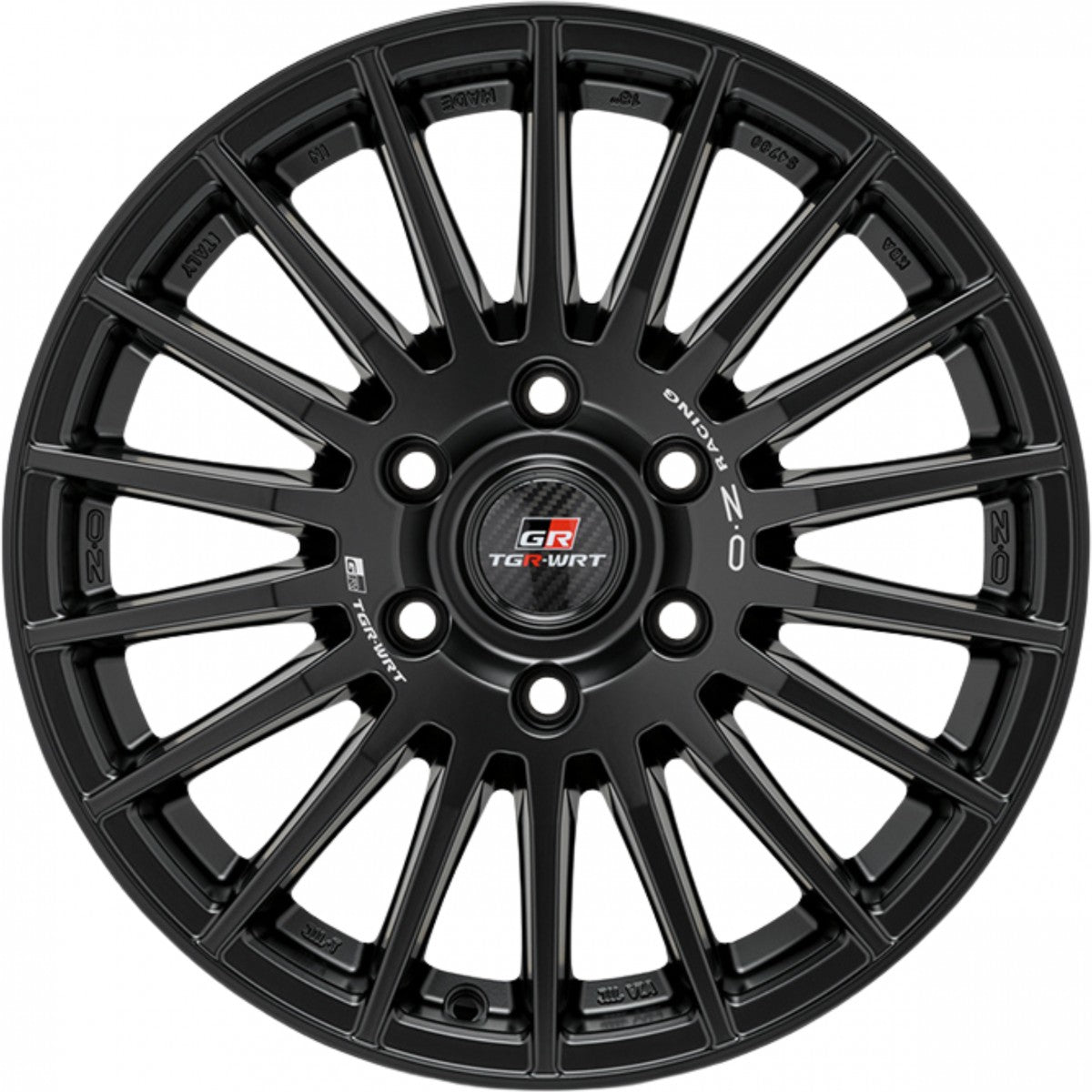 OZ Rally Desert TGR-WRT matt black Alufelge 8x18 Zoll ET50 LK 6x139.7 ML95.1 – Bild 2