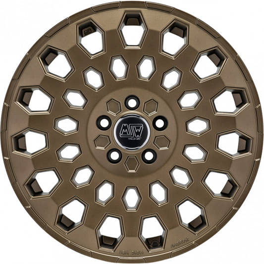 MSW 99 matt bronze Alufelge 8x19 Zoll ET45 LK 6x120 ML74.6 – Bild 2