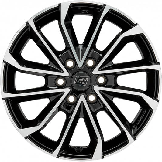 MSW 42 Van gloss black full polished Alufelge 8.5x20 Zoll ET47 LK 6x120 ML74.56 – Bild 2