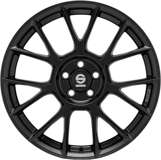 Sparco Super Sprint matt black Alufelge 7.5x17 Zoll ET45 LK 5x108 ML73.1 – Bild 2