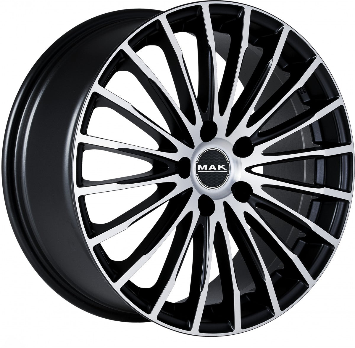 Mak Fatale ice black Alufelge 8.5x19 Zoll ET28 LK 5x112 ML66.6 – Bild 3
