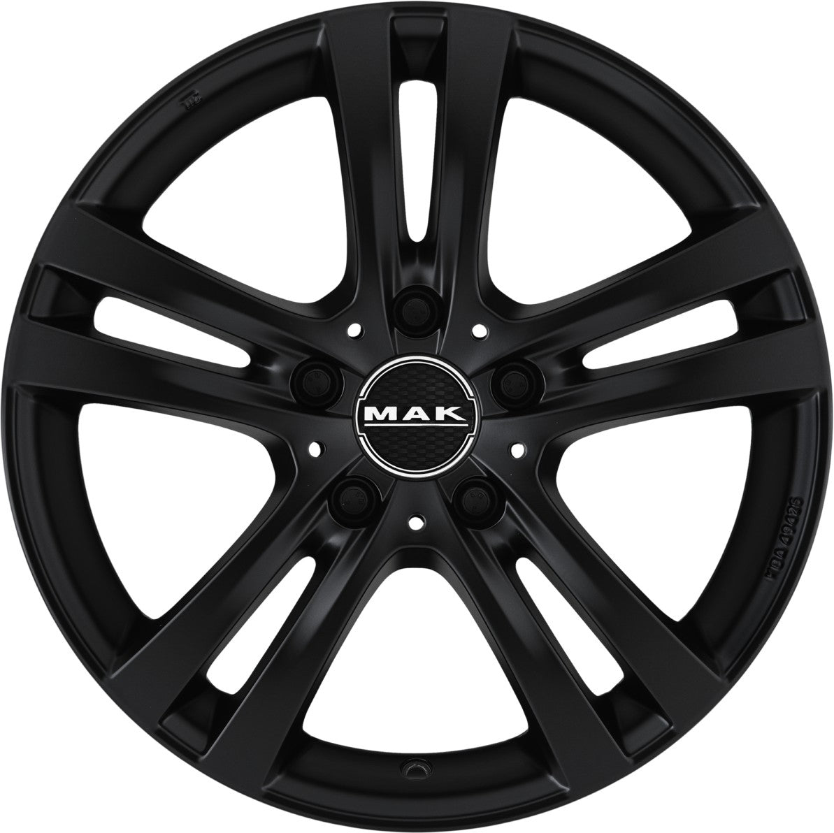 Mak Zenith matt black Alufelge – Bild 2