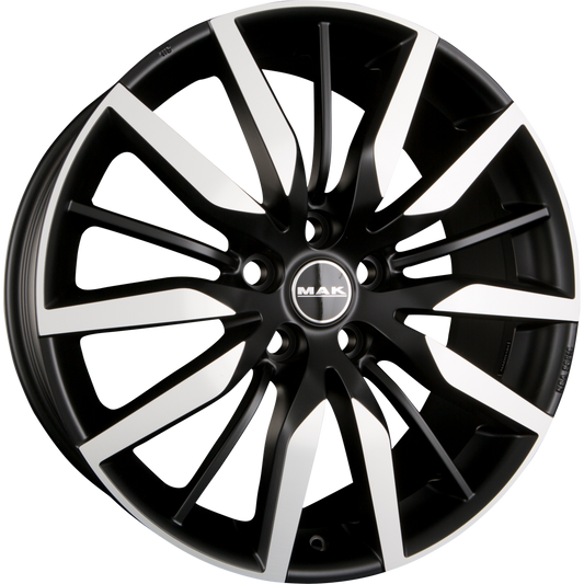 Mak Barbury Ice Black Alufelge 8.5x20 Zoll ET45 LK 5x108 ML63.4 – Bild 2