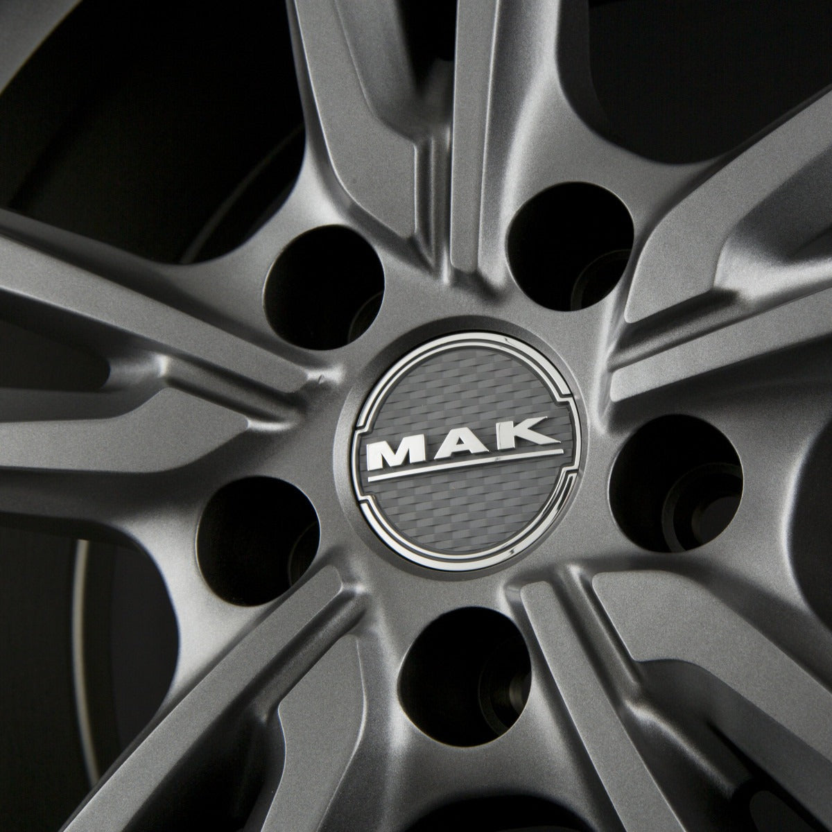 Mak Icona Matt Titan Alufelge 7x17 Zoll ET35 LK 4x98 ML58.1 – Bild 5