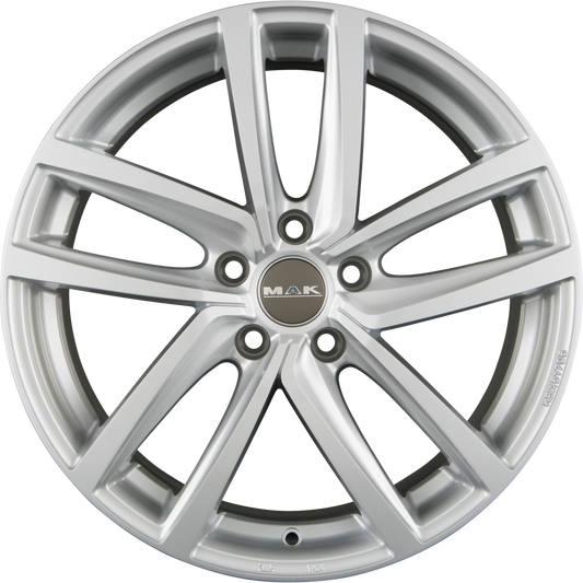 Mak Dresden Silver Alufelge 7.5x17 Zoll ET42 LK 5x112 ML57.1 – Bild 2