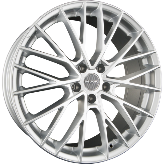 Mak Speciale Silver Alufelge 8.5x20 Zoll ET30 LK 5x112 ML66.6 – Bild 2
