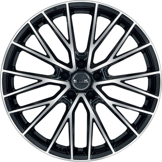 Mak Speciale black mirror Alufelge 8.5x21 Zoll ET42 LK 5x120 ML72.6 – Bild 2