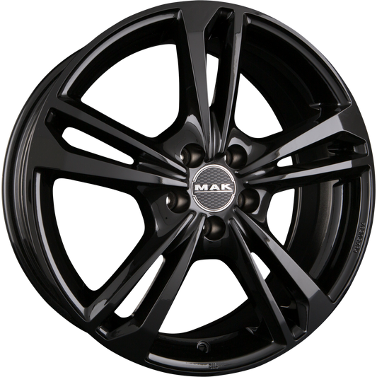Mak Emblema Gloss Black Alufelge 6.5x16 Zoll ET39 LK 5x105 ML56.6 – Bild 2