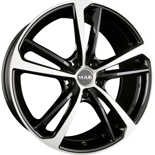 Mak Nürburg Black Mirror Alufelge 8.5x20 Zoll ET45 LK 5x112 ML66.45 – Bild 2