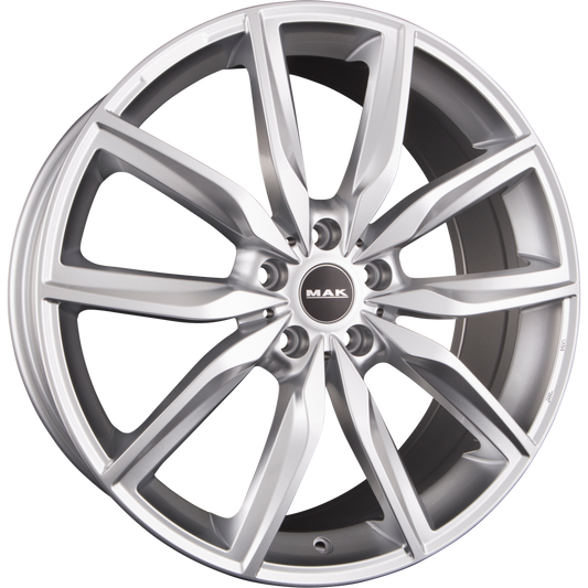 Mak Allianz Silver Alufelge 9x20 Zoll ET30 LK 5x112 ML66.6 – Bild 2