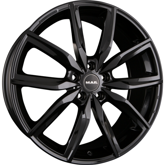 Mak Allianz Gloss Black Alufelge 9.5x19 Zoll ET39 LK 5x120 ML72.6 – Bild 2