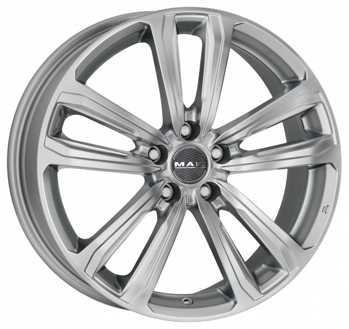 Mak Magma silver Alufelge 7x17 Zoll ET48 LK 5x100 ML56.1