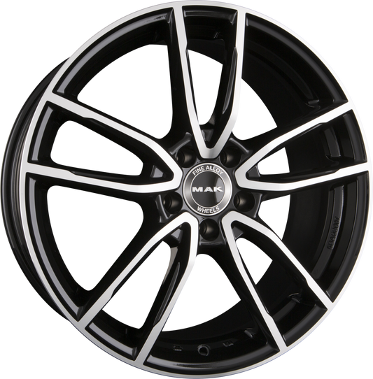 Mak Evo Black Mirror Face Alufelge 8.5x20 Zoll ET40 LK 5x112 ML66.6 – Bild 2