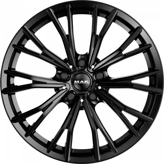 Mak Mark-D gloss black Alufelge 9.5x19 Zoll ET39 LK 5x112 ML66.6 – Bild 2
