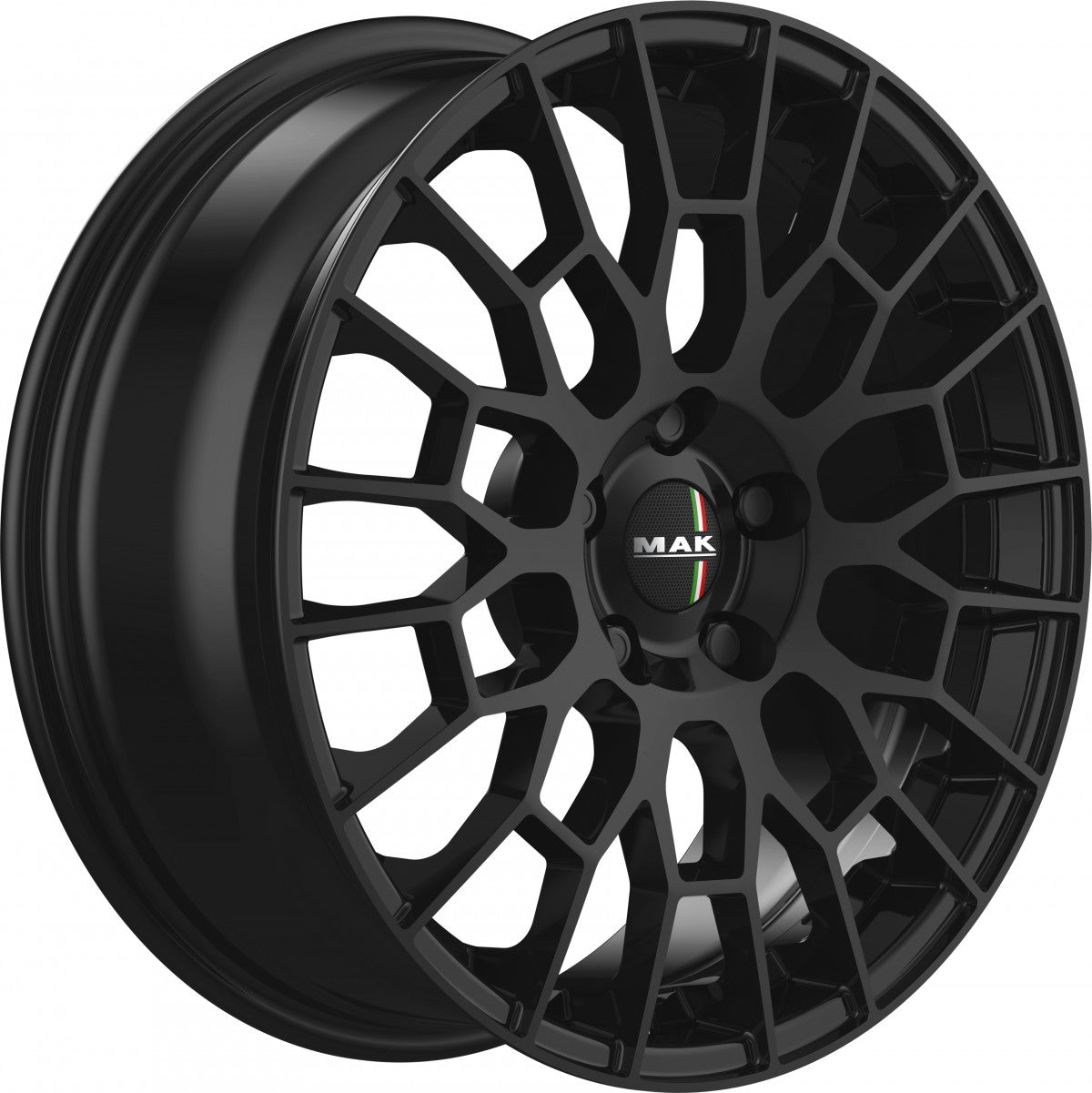 Mak APX gloss black Alufelge 7.5x18 Zoll ET36 LK 4x100 ML56.6 – Bild 3