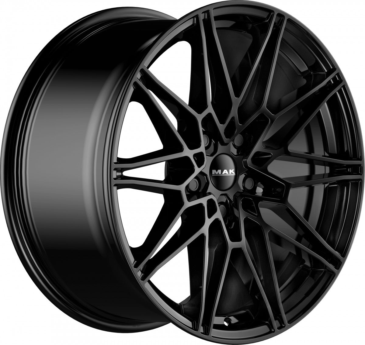 Mak Koenig-D gloss black Alufelge 9x20 Zoll ET25 LK 5x112 ML66.6 – Bild 3