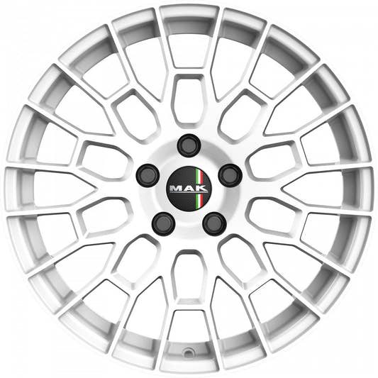 Mak APX gloss white Alufelge 7x17 Zoll ET29 LK 4x98 ML58.1 – Bild 2