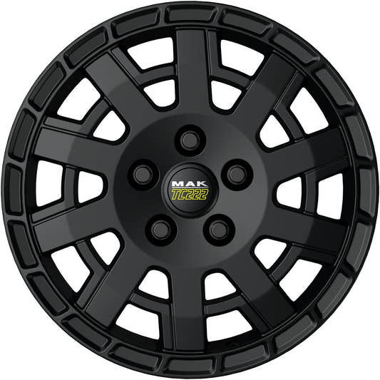 Mak Legend-2 matt black Alufelge 7.5x17 Zoll ET37 LK 6x139.7 ML67.1 – Bild 2