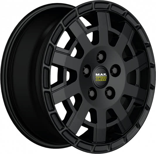Mak Legend matt black Alufelge 7x17 Zoll ET51 LK 5x120 ML65.1 – Bild 2