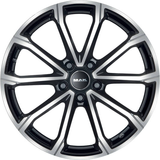 Mak DaVinci black mirror Alufelge 7x19 Zoll ET32 LK 4x108 ML65.1 – Bild 2