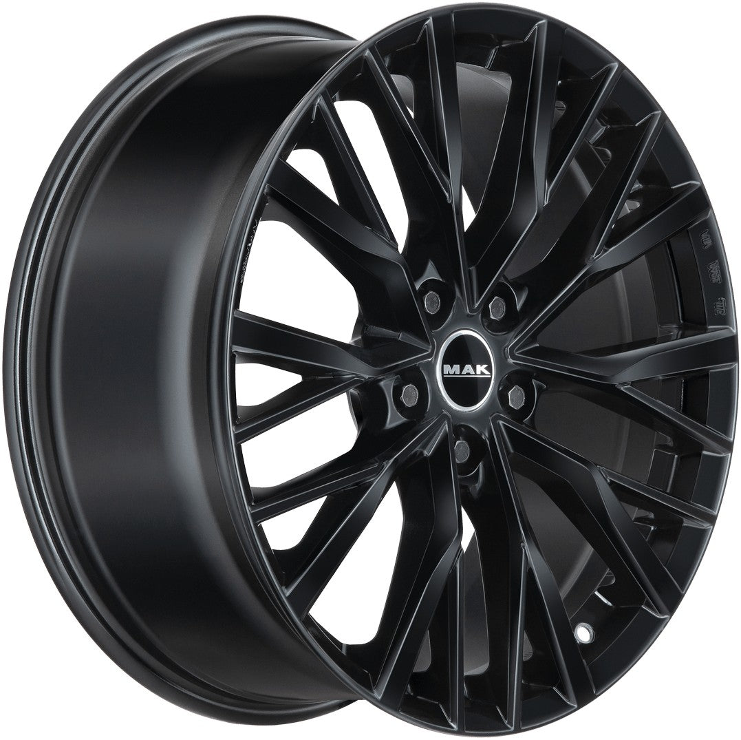 Mak Kent gloss black Alufelge 8.5x20 Zoll ET42 LK 5x108 ML63.4 – Bild 3