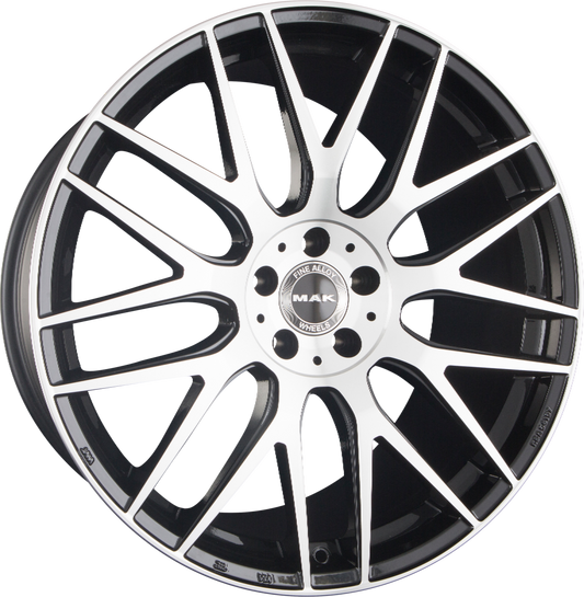 Mak Arrow Black Mirror Face Alufelge 8.5x20 Zoll ET40 LK 5x112 ML66.6 – Bild 2