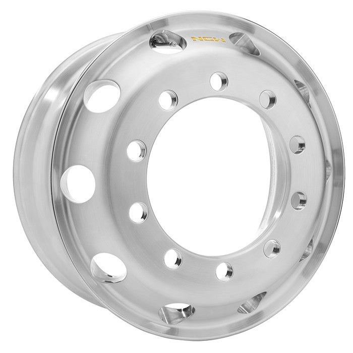 NGW Alufelge 9x22.5 Zoll 10/335/281 ET175 10033 26 MZ Silber Machined