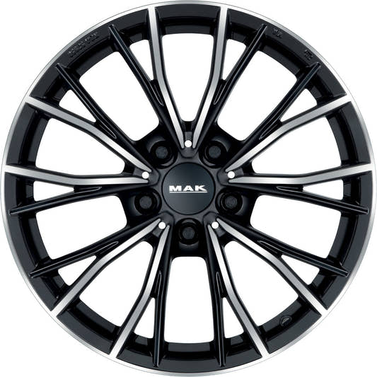 Mak Mark black mirror Alufelge 8x20 Zoll ET30 LK 5x120 ML72.6 – Bild 2